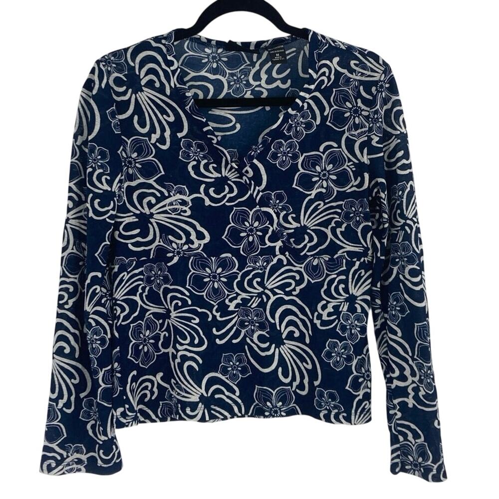 Vintage Y2K Mesh Floral Top Women’s Suze Medium